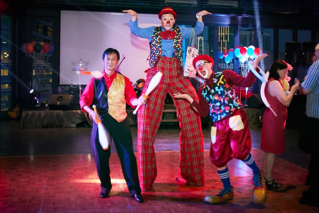 STILT WALKERS